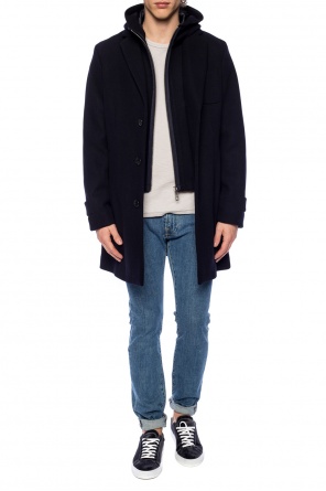 Coat with notch lapels, zdjęcie 2 Coat with notch lapels od Emporio Armani